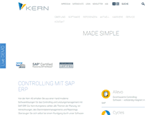 Tablet Screenshot of kern.ag